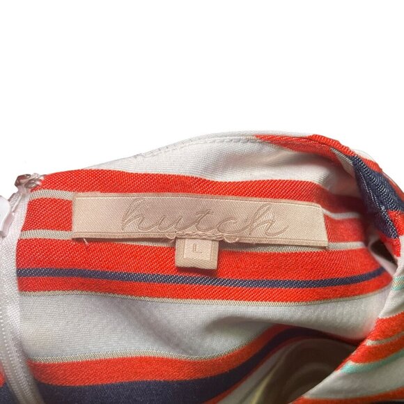 Hutch Brixton Multicolor Striped Mini Dress Size Large - Picture 8 of 8